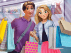 Rapunzel And Flynn Shopping Day