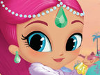 Shimmer and Shine Pencil Coloring Book
