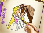 Rapunzel Amazing Coloring Book